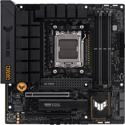 Placa de baza ASUS TUF GAMING B650M-PLUS, Socket AM5, mATX Placa de baza ASUS TUF GAMING B650M-PLUS, Socket AM5, mATX
