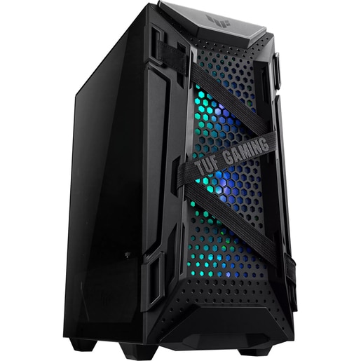 Carcasa PC ASUS TUF Gaming GT301, USB 3.1 Gen1, Fara sursa, ARGB, negru Carcasa PC ASUS TUF Gaming GT301, USB 3.1 Gen1, Fara sursa, ARGB, negru