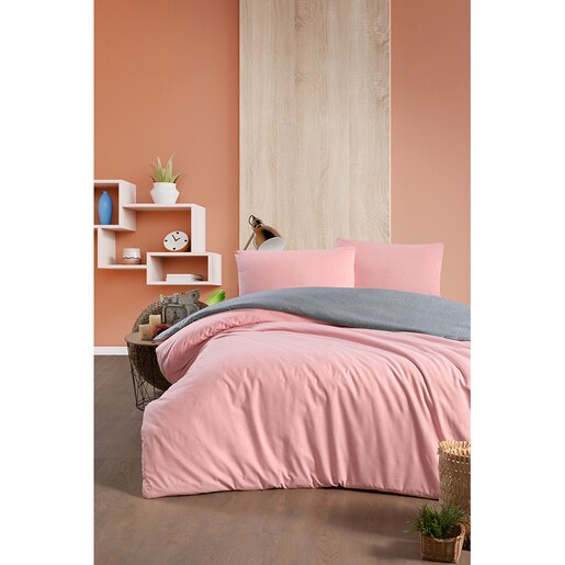 Lenjerie de pat Duo, 2 persoane, 100% bumbac, 160 x 200 cm, 4 piese Lenjerie de pat Duo, 2 persoane, 100% bumbac, 160 x 200 cm, 4 piese