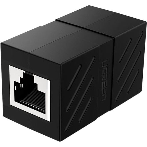 Cupla CAT6/CAT7 UGREEN 20390, negru Cupla CAT6/CAT7 UGREEN 20390, negru