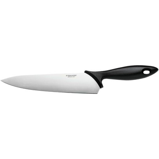 Cutit bucatar FISKARS Essential 1065565, 21cm, otel, negru Cutit bucatar FISKARS Essential 1065565, 21cm, otel, negru