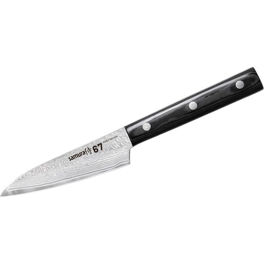 Cutit utilitar SAMURA Damascus SD67-0010M, 9.8cm, otel, negru Cutit utilitar SAMURA Damascus SD67-0010M, 9.8cm, otel, negru