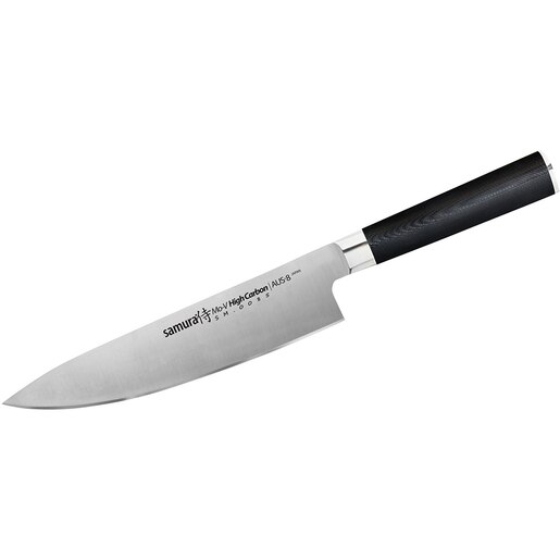 Cutit Chef SAMURA MO-V SM-0085, 20cm, otel, negru Cutit Chef SAMURA MO-V SM-0085, 20cm, otel, negru