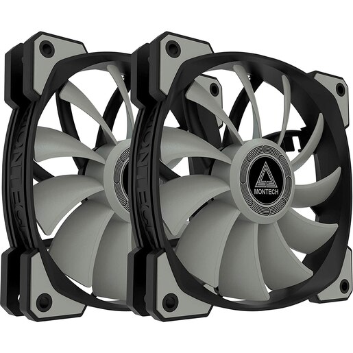 Set 2 ventilatoare MONTECH Air Fan P120, 120 mm, VEMTKITAP120 Set 2 ventilatoare MONTECH Air Fan P120, 120 mm, VEMTKITAP120