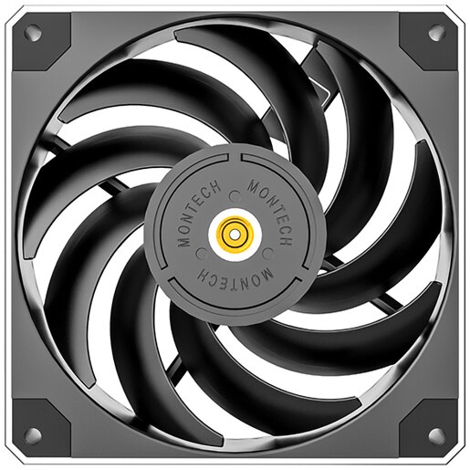 Ventilator MONTECH Metal, 120 mm, VEMTMETAL120PWM Ventilator MONTECH Metal, 120 mm, VEMTMETAL120PWM