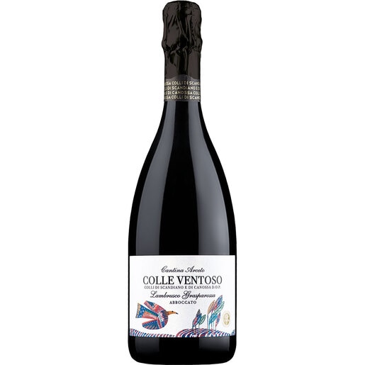 Vin spumant rosu Colle Venteso Grasparossa Abboccato, 0.75L Vin spumant rosu Colle Venteso Grasparossa Abboccato, 0.75L