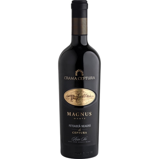 Vin rosu sec Crama Ceptura Magnus Feteasca Neagra, 0.75L Vin rosu sec Crama Ceptura Magnus Feteasca Neagra, 0.75L