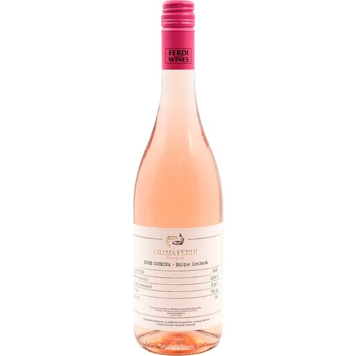 Vin rose sec Cosmina Editie Limitata 2023, 0.75L Vin rose sec Cosmina Editie Limitata 2023, 0.75L