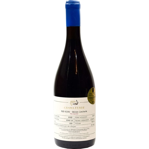 Vin rosu sec Red King Legend 2022, 0.75L Vin rosu sec Red King Legend 2022, 0.75L