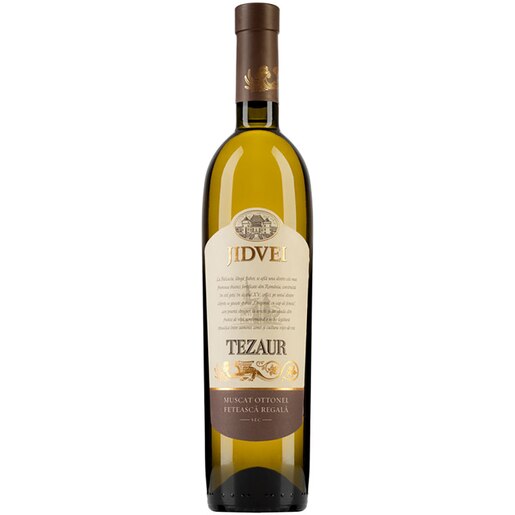 Vin alb sec Tezaur Muscat Ottonel Feteasca Regala, 0.75L Vin alb sec Tezaur Muscat Ottonel Feteasca Regala, 0.75L