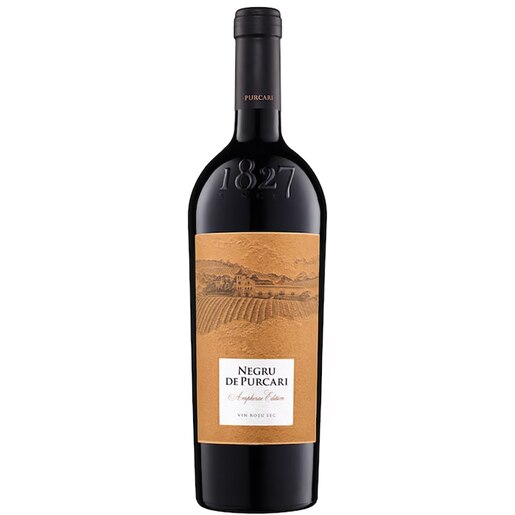 Vin rosu sec Purcari Winery Negru de Purcari Amphora Edition, 0.75L Vin rosu sec Purcari Winery Negru de Purcari Amphora Edition, 0.75L