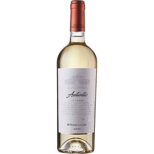 Vin alb sec Chateau Cojusna Autentic Feteasca Alba, 0.75L Vin alb sec Chateau Cojusna Autentic Feteasca Alba, 0.75L