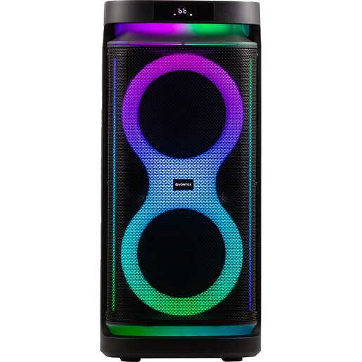 Boxa portabila VORTEX VO2617FI, 40W RMS, Bluetooth, Radio FM, negru, fara incarcator Boxa portabila VORTEX VO2617FI, 40W RMS, Bluetooth, Radio FM, negru, fara incarcator