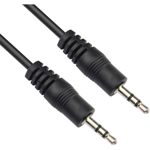 Cablu audio VORTEX VO2828, Jack 3.5mm, 3m, negru Cablu audio VORTEX VO2828, Jack 3.5mm, 3m, negru