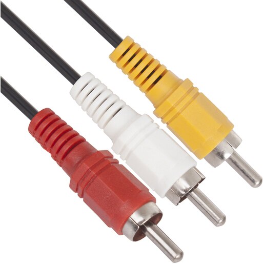 Cablu audio-video RCA - RCA VORTEX VO2831, 1.5mm, 1.8m, negru Cablu audio-video RCA - RCA VORTEX VO2831, 1.5mm, 1.8m, negru