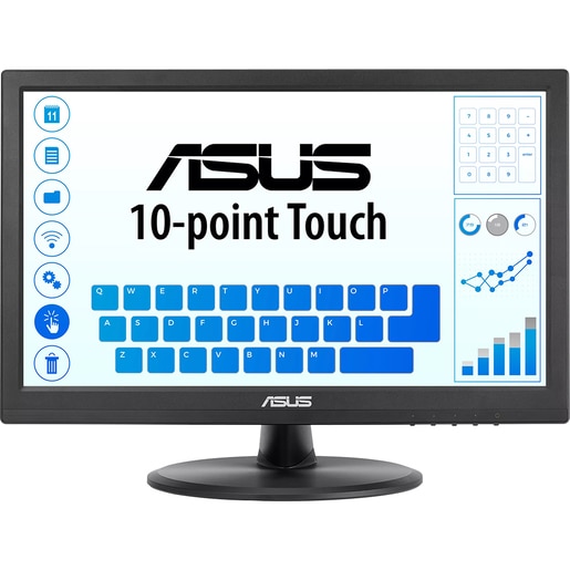 Monitor LED IPS ASUS VT169HE, 15.6", Full HD, 60Hz, Touch, Frameless, negru Monitor LED IPS ASUS VT169HE, 15.6", Full HD, 60Hz, Touch, Frameless, negru