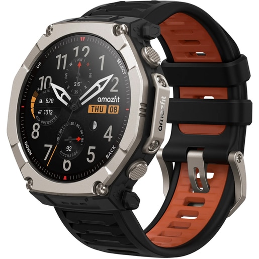 Smartwatch AMAZFIT T-Rex Ultra 2, Android/iOS, negru Smartwatch AMAZFIT T-Rex Ultra 2, Android/iOS, negru