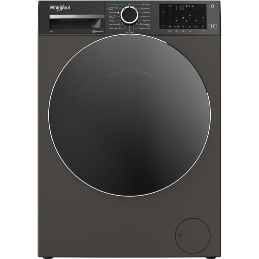 Masina de spalat rufe frontala WHIRLPOOL WAM 99GBC EE, 6th Sense, 9 kg, 1400rpm, Clasa A, Wi-Fi, antracit Masina de spalat rufe frontala WHIRLPOOL WAM 99GBC EE, 6th Sense, 9 kg, 1400rpm, Clasa A, Wi-Fi, antracit