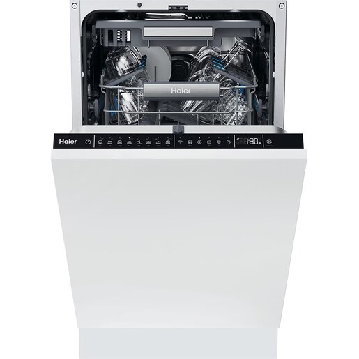Masina de spalat vase incorporabila HAIER XI1C1TB4LPCFB, 11 seturi, 8 programe, 45 cm, Clasa C, panou comanda negru Masina de spalat vase incorporabila HAIER XI1C1TB4LPCFB, 11 seturi, 8 programe, 45 cm, Clasa C, panou comanda negru