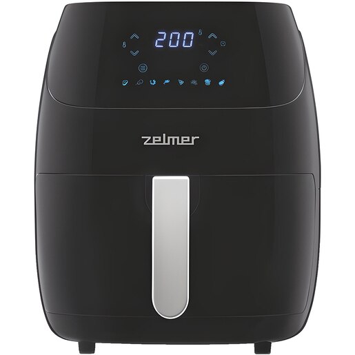 Friteuza cu aer cald ZELMER ZAF5500B, 1.4kg, 5l, 1500W, negru-argintiu Friteuza cu aer cald ZELMER ZAF5500B, 1.4kg, 5l, 1500W, negru-argintiu