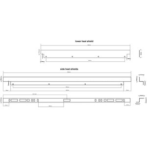 Deflector de caldura pentru cuptor GOODHOME, otel, 89.5 cm, gri Deflector de caldura pentru cuptor GOODHOME, otel, 89.5 cm, gri