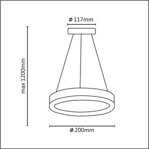 Lustra tip pendul, Alb, 9 W, 1 x Sweden Fokko Lustra tip pendul, Alb, 9 W, 1 x Sweden Fokko