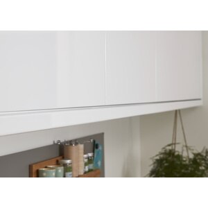 Cornisa GOODHOME Stevia/Garcinia, 3.5 x 240 cm, mdf, alb lucios Cornisa GOODHOME Stevia/Garcinia, 3.5 x 240 cm, mdf, alb lucios