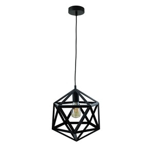 Lustra tip pendul, Negru, 60 W, 1 x E27 Denmark Lustra tip pendul, Negru, 60 W, 1 x E27 Denmark