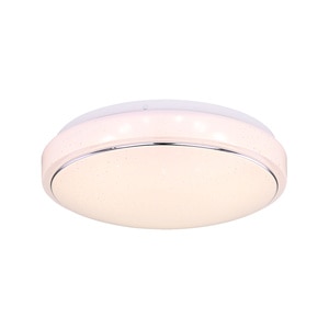 Plafoniera LED GLOBO Kalle 48408-18, 18W, 1300lm, 3000K, alb-crom Plafoniera LED GLOBO Kalle 48408-18, 18W, 1300lm, 3000K, alb-crom