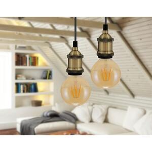 Lustra tip pendul, Patina, 20 W, 1 x E27 Sanico Polux Lustra tip pendul, Patina, 20 W, 1 x E27 Sanico Polux
