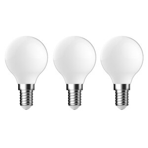 Set 3 becuri LED DIALL, E14, 3.4W, 470lm, 2700K Set 3 becuri LED DIALL, E14, 3.4W, 470lm, 2700K