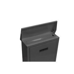 Cutie posta SMITH AND LOCKE, Inchidere cheie, 90 x 238 x 355mm, gri Cutie posta SMITH AND LOCKE, Inchidere cheie, 90 x 238 x 355mm, gri
