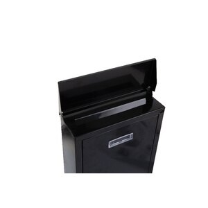 Cutie posta SMITH AND LOCKE, Inchidere cheie, 90 x 238 x 355mm, negru Cutie posta SMITH AND LOCKE, Inchidere cheie, 90 x 238 x 355mm, negru
