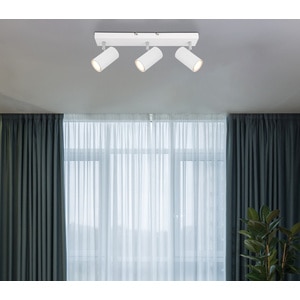 Spot Led Alb Metal 3X 35W Gu10 Spot Led Alb Metal 3X 35W Gu10