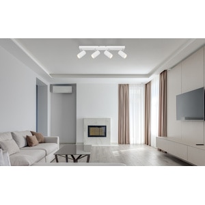 Spot Led Alb Metal 4X 35W Gu10 Spot Led Alb Metal 4X 35W Gu10