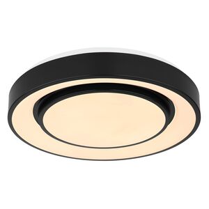 Plafoniera LED RGB GLOBO Sully 41368-24, 24W, 70-800lm, intensitate reglabila, telecomanda, negru Plafoniera LED RGB GLOBO Sully 41368-24, 24W, 70-800lm, intensitate reglabila, telecomanda, negru