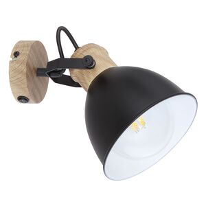 Spot negru, metal, 150X185 mm, 40W Globo Spot negru, metal, 150X185 mm, 40W Globo