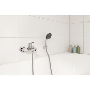 Baterie cada-dus GROHE Start 32278002, monocomanda, alama, argintiu Baterie cada-dus GROHE Start 32278002, monocomanda, alama, argintiu