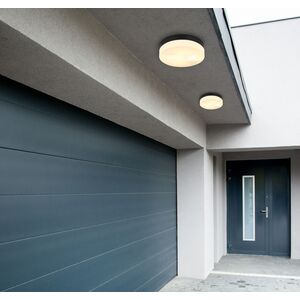 Lampa de exterior, negru mat, 24 cm, E27, 60W Globo Lampa de exterior, negru mat, 24 cm, E27, 60W Globo