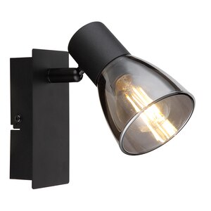 Spot Met Negru Mat 70X140 40W 230V Spot Met Negru Mat 70X140 40W 230V