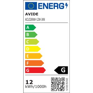 Plafoniera LED AVIDE Janet, 840lm, 12W, 4000K, alb Plafoniera LED AVIDE Janet, 840lm, 12W, 4000K, alb