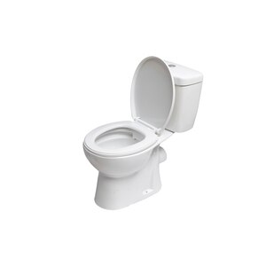 Set vas WC Luxors, ceramica, evacuare orizontala, rezervor, capac, alb Set vas WC Luxors, ceramica, evacuare orizontala, rezervor, capac, alb