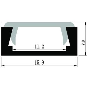 Profil Banda Led U Colt 1M Profil Banda Led U Colt 1M