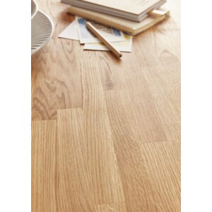 Blat bucatarie GOODHOME Hinita, lemn, 300 x 62 x 4 cm, stejar Blat bucatarie GOODHOME Hinita, lemn, 300 x 62 x 4 cm, stejar