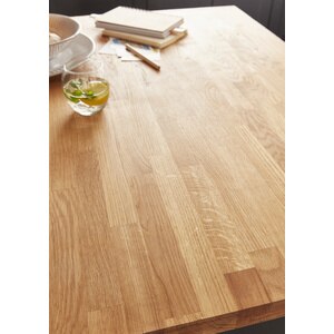 Blat bucatarie GOODHOME Hinita, lemn, 300 x 62 x 4 cm, stejar Blat bucatarie GOODHOME Hinita, lemn, 300 x 62 x 4 cm, stejar