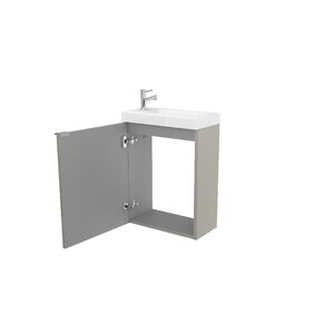 Masca lavoar GoodHome Imandra, suspendata, 43.6 x 23 x 55 cm, taupe Masca lavoar GoodHome Imandra, suspendata, 43.6 x 23 x 55 cm, taupe