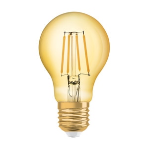 Bec LED decorativ, Osram, E27, 4W, 2400K, auriu Bec LED decorativ, Osram, E27, 4W, 2400K, auriu