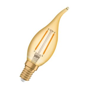 Bec LED decorativ, Osram, E14, 2.5W, 2400K, auriu Bec LED decorativ, Osram, E14, 2.5W, 2400K, auriu