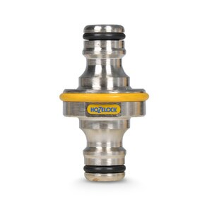 Conector dublu Hozelock Pro, D 12.5 mm, argintiu Conector dublu Hozelock Pro, D 12.5 mm, argintiu