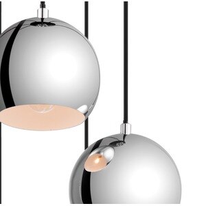 Lustra tip pendul, Argintiu, 28 W, 5 x E14 GoodHome Roccheta Lustra tip pendul, Argintiu, 28 W, 5 x E14 GoodHome Roccheta